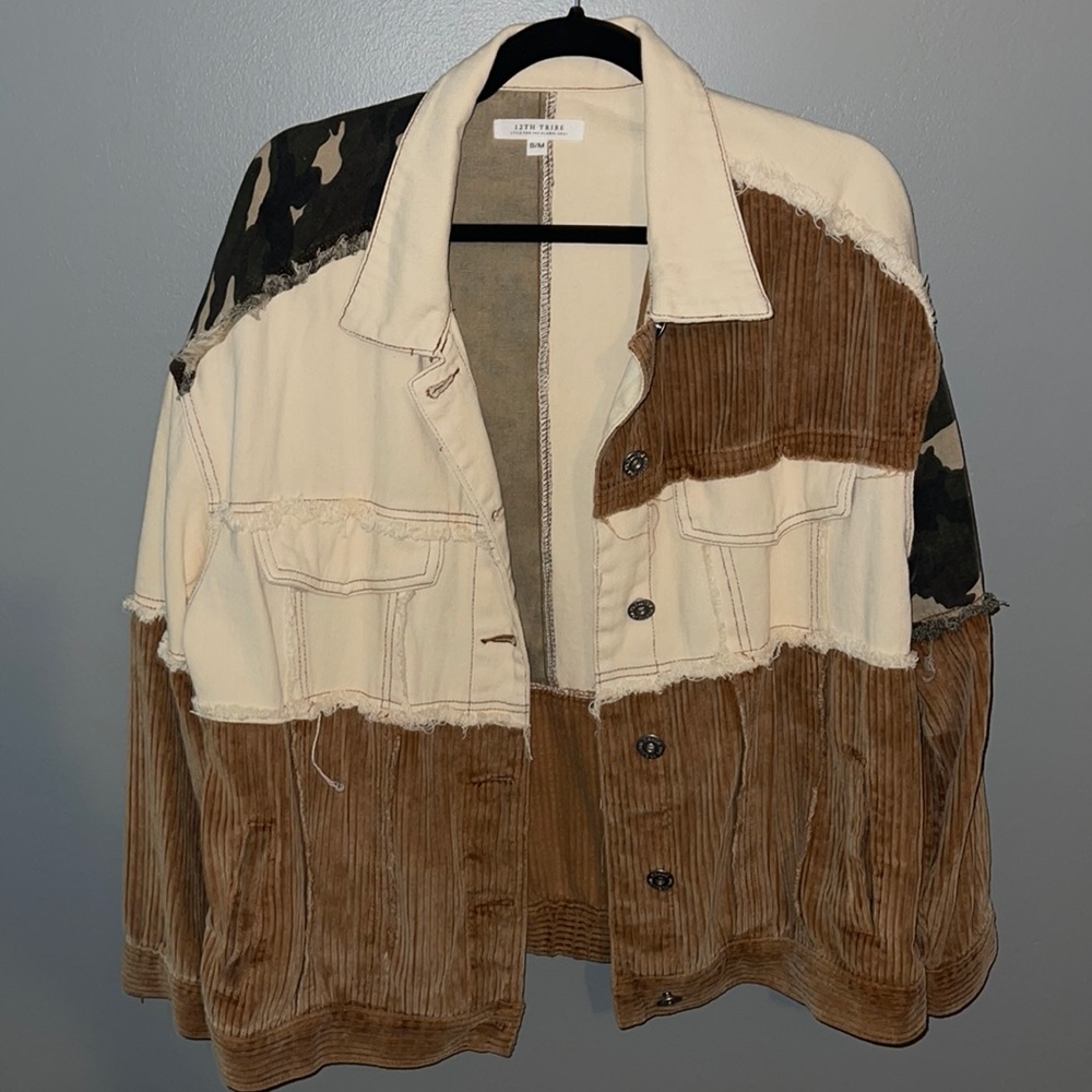 Patchwork Denim Jacket